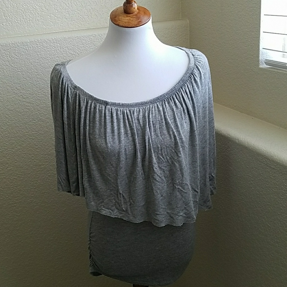 Heather Gray top